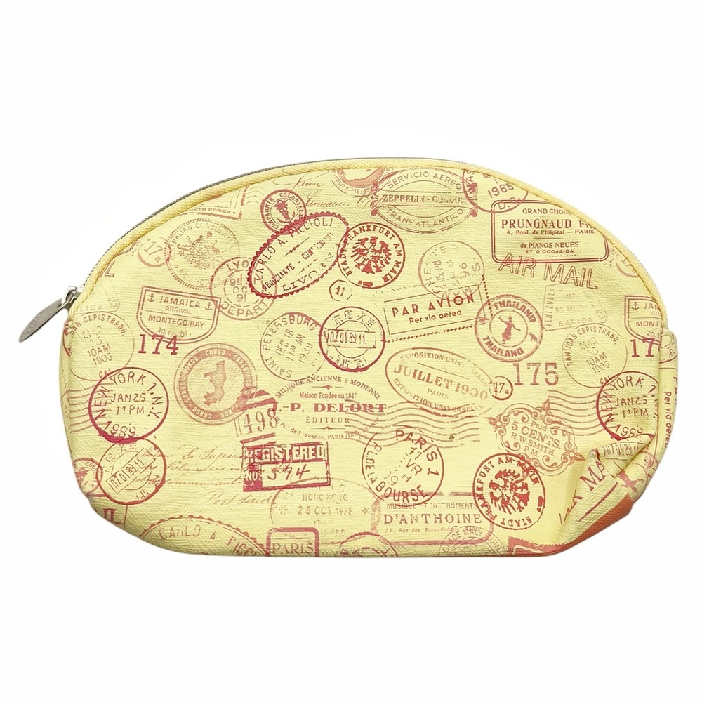 💥 3/$15 🆕 Ipsy Travel Stamps Cosmetic Bag